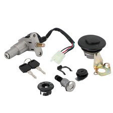 Key Ignition Switch Lock Set For GY6 50-150cc Scooter Jonway Coolster Baotian*