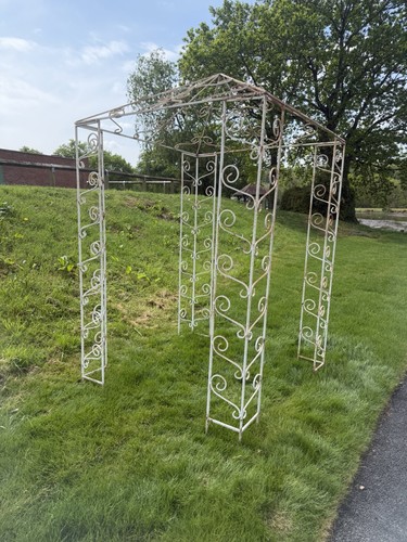 Vintage wrought iron garden - wrought,