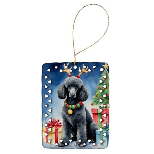 Black standard poodle - standard,