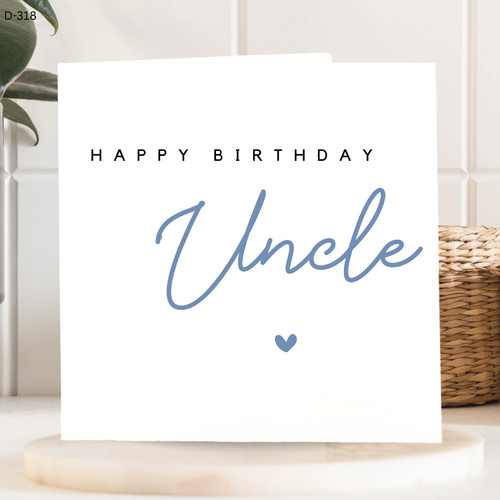 Birthday card for uncle - birthday, uncle,