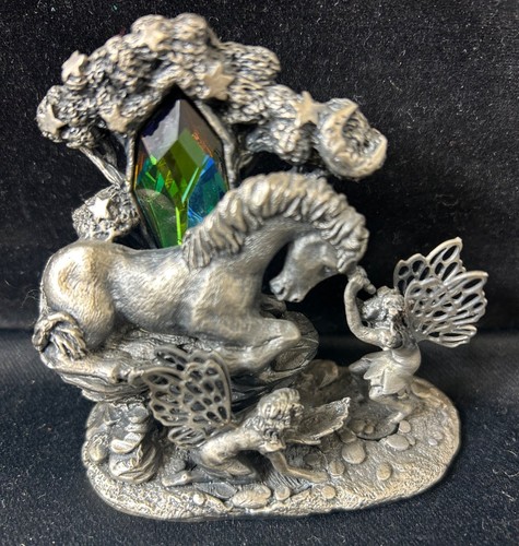 Slocombe pewter unicorn - g,