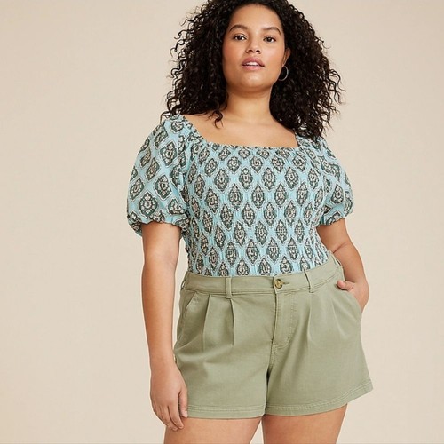 Maurices puffed sleeve smocked - maurices,