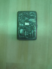 ANTIQUE VINTAGE PEWTER SNUFF