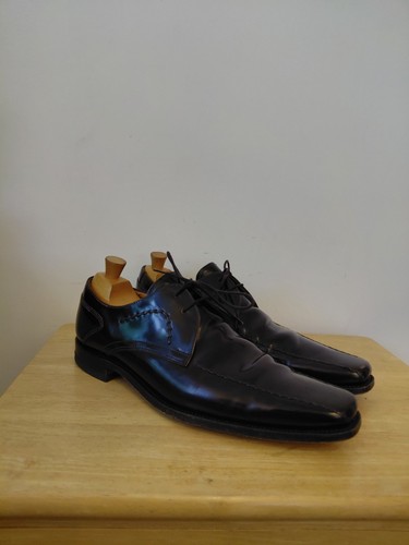 Loake burgundy oxford shoes - burgundy,