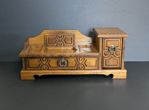 Vintage wooden dresser valet - vintage,