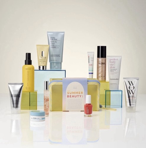 Summer beauty bag - summer,