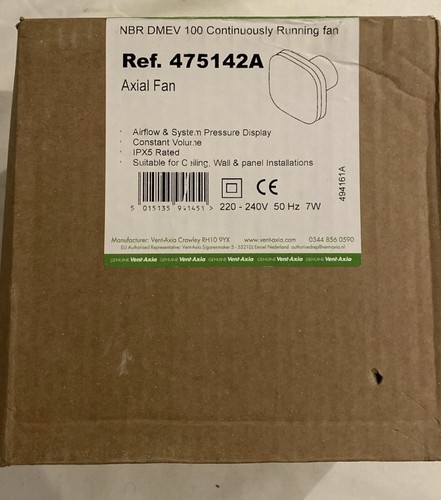 Vent axia 475142a carbon - axia,