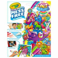 BOX DAMAGED! Crayola Color Wonder Coloring Book&Marker Mess Free Frozen Etc.