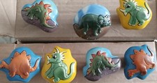 Dinosaur wooden drawer knobs-Cupboard door handles-Children’s room-Baby nursery