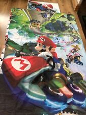 nintendo mariokart single bedding freshly laundered