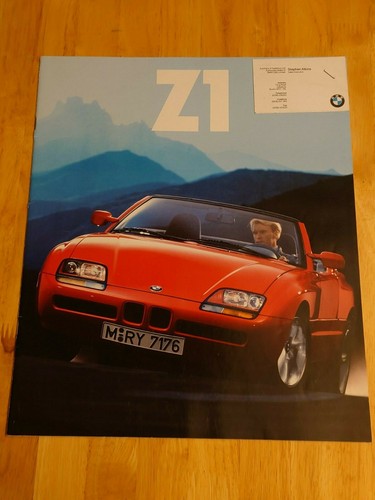 1989 bmw brochure - brochure, prospekt
