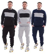 Mens Tracksuit Set Jumper and