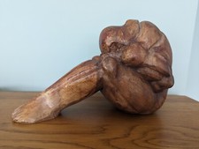 Large vintage hand - vintage, carved