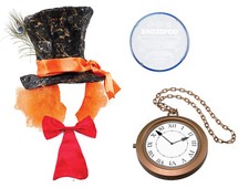 Mad hatter 4pcs set hat - 4pcs,