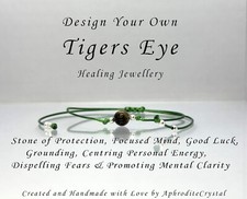 Tigers eye bracelet crystal - tigers,