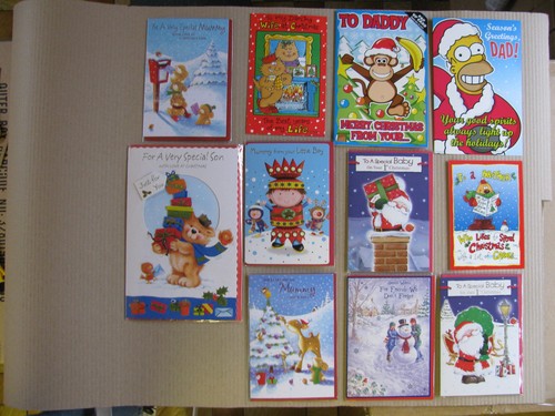 Christmas cards wife - cards, brother