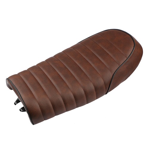 Brown motorcycle seat - motorcycle,