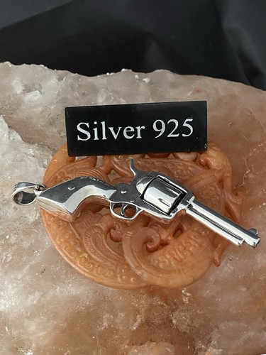 Solid silver gun - gun, and