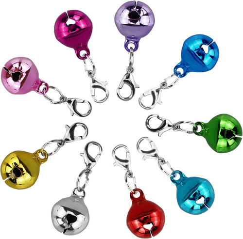 24pcs bell keychain security - keychain,
