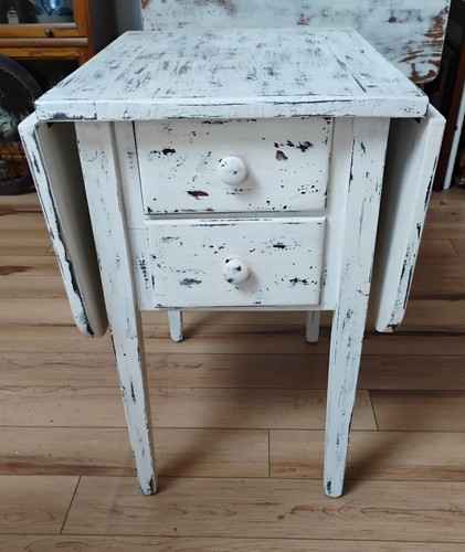 Antique shabby chic drop leaf - chic,
