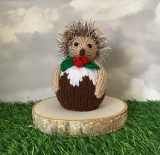 Hedgehog Christmas pudding