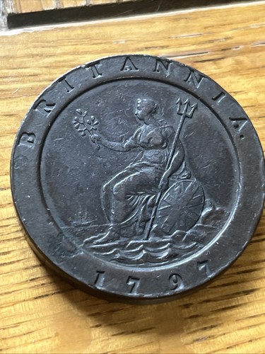 1797 cartwheel twopence - cartwheel,