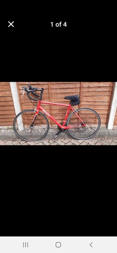 Btwin red triban 57cm 24spd - 3,