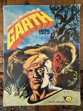 Vintage Daily Mirror Book Of Garth 1975 By Frank Bellamy 128 Pages Mid Century