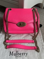 Mulberry darley neon pink / mulberry mini darley 