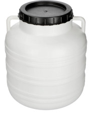 Plastic Barrel 30L with Lid Pickling Barrel for Food Storage Fermentation
