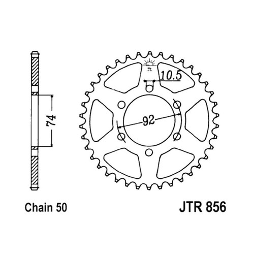 Crown 856 z45 for yamaha - 856,
