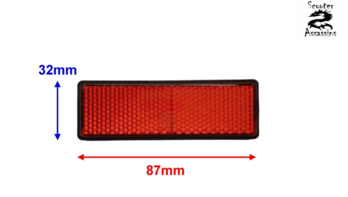 Rear red strip - rear, stick