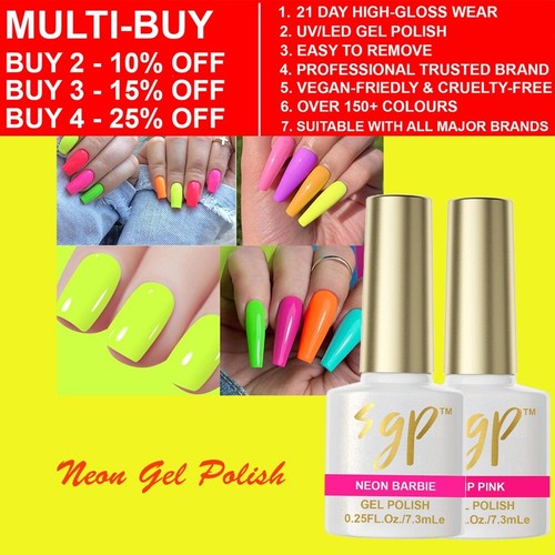 Sgp nails summer bright - sgp,