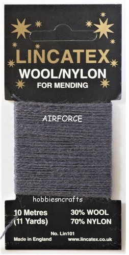 Airforce thread for darning - airforce, &