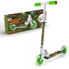Ozbozz Dinosaur Expedition Scooter with Light Up Wheels