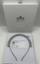 Gem Auras Silver Coloured Headband with Gemstones ATGW 75cts by GEMPORIA