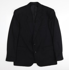 Moss Bros Men's Black Blazer