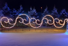 Festive Frames Waves Christmas