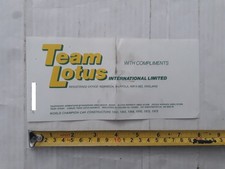 TEAM LOTUS Original TEAM LOTUS