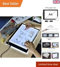 Flicker-Free LED A4 Light Box - Perfect Tracing Board for Sketching and Artwork