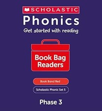 Scholastic Phonics: Rabbit Run (Set 5). Decodable phonic reader for Ages 4-6. Ph