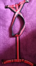 Halti Red Fleece Lined Reflective Easy Fit Comfi Harness Size XL Chest 74-90cm