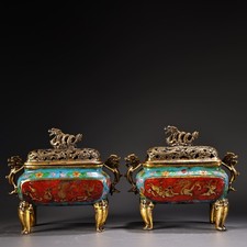 A pair of pure copper