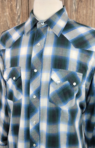 Rustler western shirt metallic - shirt,