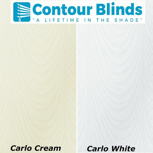 Vertical louvre blind with - vertical,