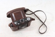 1 x Old Camera in Bag Vebur Tessar 2.8 50mm Lens Carl Zeiss Jena