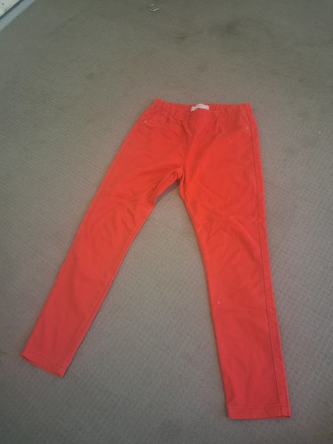 Fab red jeggings - fab,