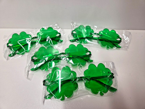 Patricks day glasses - 4x, st