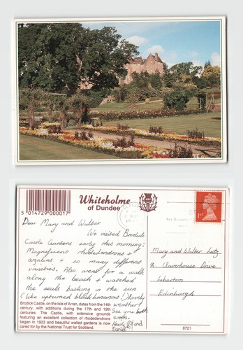 Postcard brodick castle - postcard,