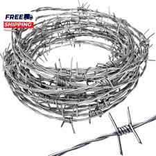 Real Barbed Wire 25Ft 18 Gauge